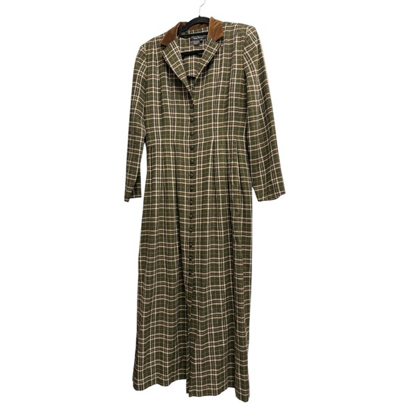 Vintage Peasant Cottage Grunge Academia Farm Renaissance Country Dress - Picture 14 of 15